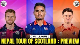 Preview: Nepal vs Scotland vs Netherlands Tri Series || Head to Head, Pitch, Live, Teams & More