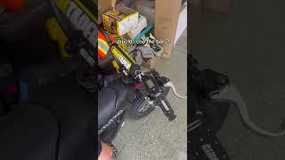 pretty tuff #bike #ebike #electricbike #bikelife #dirtbike #wheelie #modding #mods #shorts