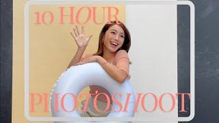 LESLEY VLOG // 10 Hour Photoshoot