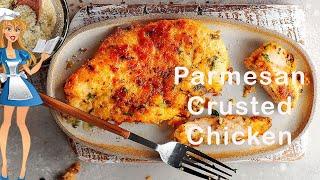 Parmesan Crusted Chicken Without Breadcrumbs