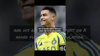 Breaking news: Ronaldo Leaving Al Nassr in this Summer