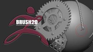 【ZBrush 2022】【memo】brush:bate testers brush
