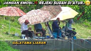 Jangan emosi..! Kalau rejeki gak kemana Mancing ikan nila