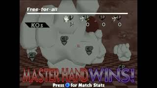 Smash Remix 1.4.0 - Master Hand Victory Pose