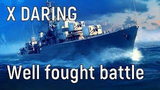 World of Warships - Replay X Daring, well fought battle