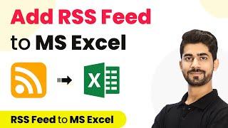 How to Add RSS Feed Items to MS Excel Spreadsheet - RSS Feed to MS Excel