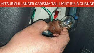 Mitsubishi Lancer Carisma Tail Brake Light Bulb Change || Mitsubishi Rear Brake Light Bulb Change