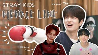 Stray Kids Menace Line (Seungmin, Changbin, Lee Know)