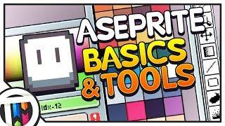 Aseprite Tutorial - Absolute Beginner Tutorial (Basics & Tools!)