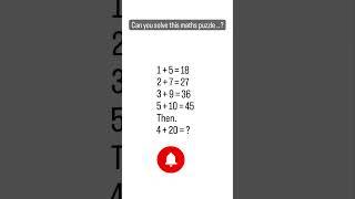 logical maths.maths puzzle  #logicalmathstrick #mathspuzzle