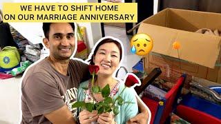 We have to Shift Home on Our Marriage Anniversary 