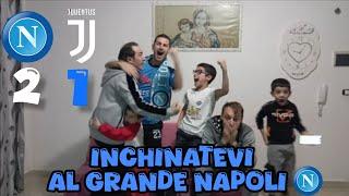 Napoli-Juventus 2a1 Reaction,Tifosi Siciliani Che Impazziscono Di gioia Quando Segna Il Napoli