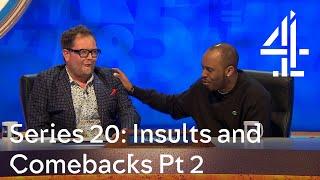 The greatest insults and comebacks from Series 20 Pt 2 | 8 Out of 10 Cats Does Countdown