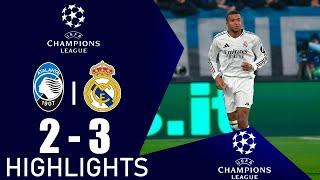 But de Kylian Mbappé | Atalanta contre Real Madrid 2-3 Résumé | Ligue des Champions 2024/25