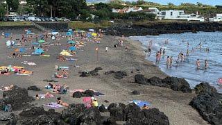 LIVE: Ponta Delgada Beaches / Praias in September, Sao Miguel Azores Portugal - 14.09.2024 #praia