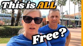 How to Visit & Enjoy Disney World for Free | NOT Parks (Part 1)