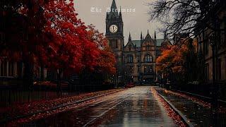 a playlist for cozy autumn nights | dark academia + rain