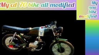 Honda 70cc Full Modified in a CAFERACER!