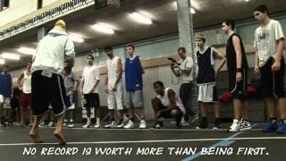 DUNK IT workout - Kadour Ziani feat The Alphabet (barefoot)