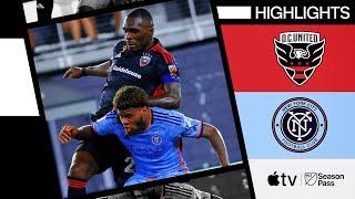 D.C. United vs. New York City FC | Benteke Thwarted! | Full Match Highlight | September 14, 2024