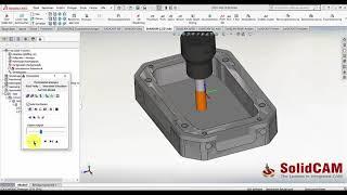 SolidCAM 2020 – Taschenjob Erweiterung Schlichten