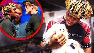 *UNSEEN FOOTAGE* KSI VS LOGAN PAUL PRESS CONFERENCE