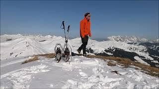 Hochsonnberg 2150m (Kitzbüheler Alpen) mit Schneeschuhen