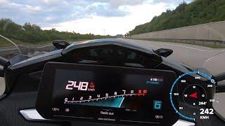 BMW K1600GT GPS Acceleration