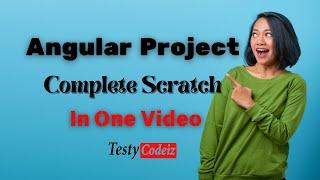 Angular 18 Project Tutorial, Complete Restaurant Project from Scratch in Angular, Testycodeiz