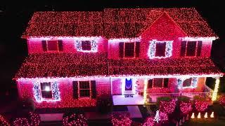 2021 "Wizards in Winter" by Trans-Siberian Orchestra - Linglestown Lights Christmas Lightshow