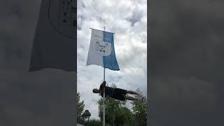 Schützenfest human flag #shorts #schuetze #humanflag #fahnen