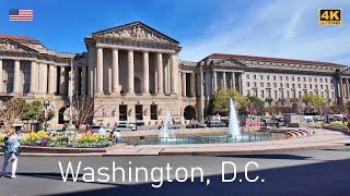WASHINGTON D.C. USA Travel - Capital of United States of America 4K