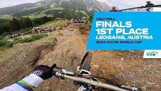 GoPro: Vali Holl does it again!, 1ST PLACE in Leogang, Austria - '24 UCI Downhill MTB World Cup