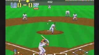 Super Bases Loaded 2 -  SNES Gameplay