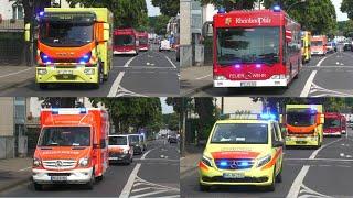 MedEvac nach Anschlag auf Bundeswehrsoldaten - Einsatzfahrten am Flughafen Köln/Bonn