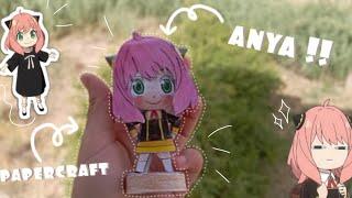 Anya forger from spyxfamily papercraft 