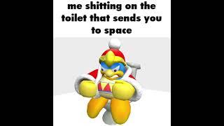 ME SHlTTING ON THE TOILET THAT SENDS YOU TO SPACE #kirbyanimation #kirbygmod #kirbysfm #kirbymemes