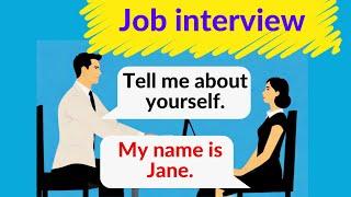 Tell Me About Yourself | Job Interview Conversation in English | Question and Answer 