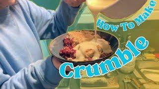 Make A PERFECT Crumble With Me!