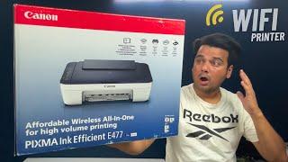 Best Printer for Home Use  Canon E477 Wifi Printer  Canon E477 Review  Best Printer Under 5000