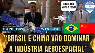 Tv Argentina Impactada Com Cooperação Aeroespacial Entre Brasil E China