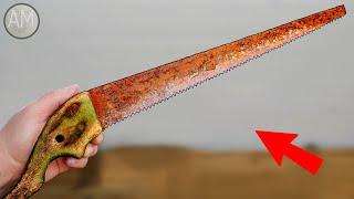 Antique Broken Pruning Saw Restoration