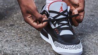 Air Jordan 3 Retro "Black Cement" Unboxing