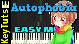 Autophobia [Chara Battle Theme] by MaximusGames - Easy Mode [Piano Tutorial] (Synthesia)