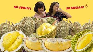 I threw a DURIAN PARTY for my mom's birthday!