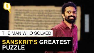 Rishi Rajpopat: The Indian Student Who Solved Sanskrit's Greatest Puzzle | The Quint