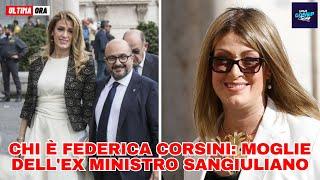 Chi è Federica Corsini: la moglie dell'ex Ministro Sangiuliano