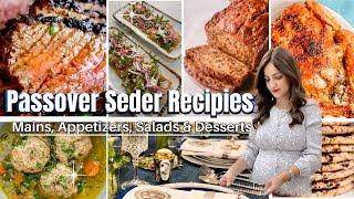 Passover Seder & Shabbat Recipes Sephardic Pesach Menu