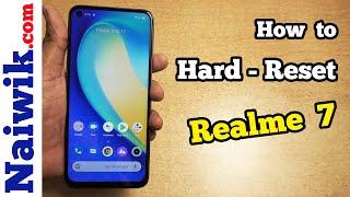 How to Hard reset Realme 7