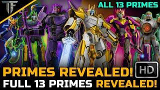 Transformers One(2024) Full First Look At All Movie 13 Primes, CGI Renders Leaked! - TF News